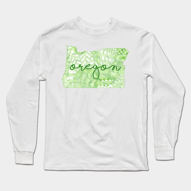 Oregon Long Sleeve T-Shirt by ally1021